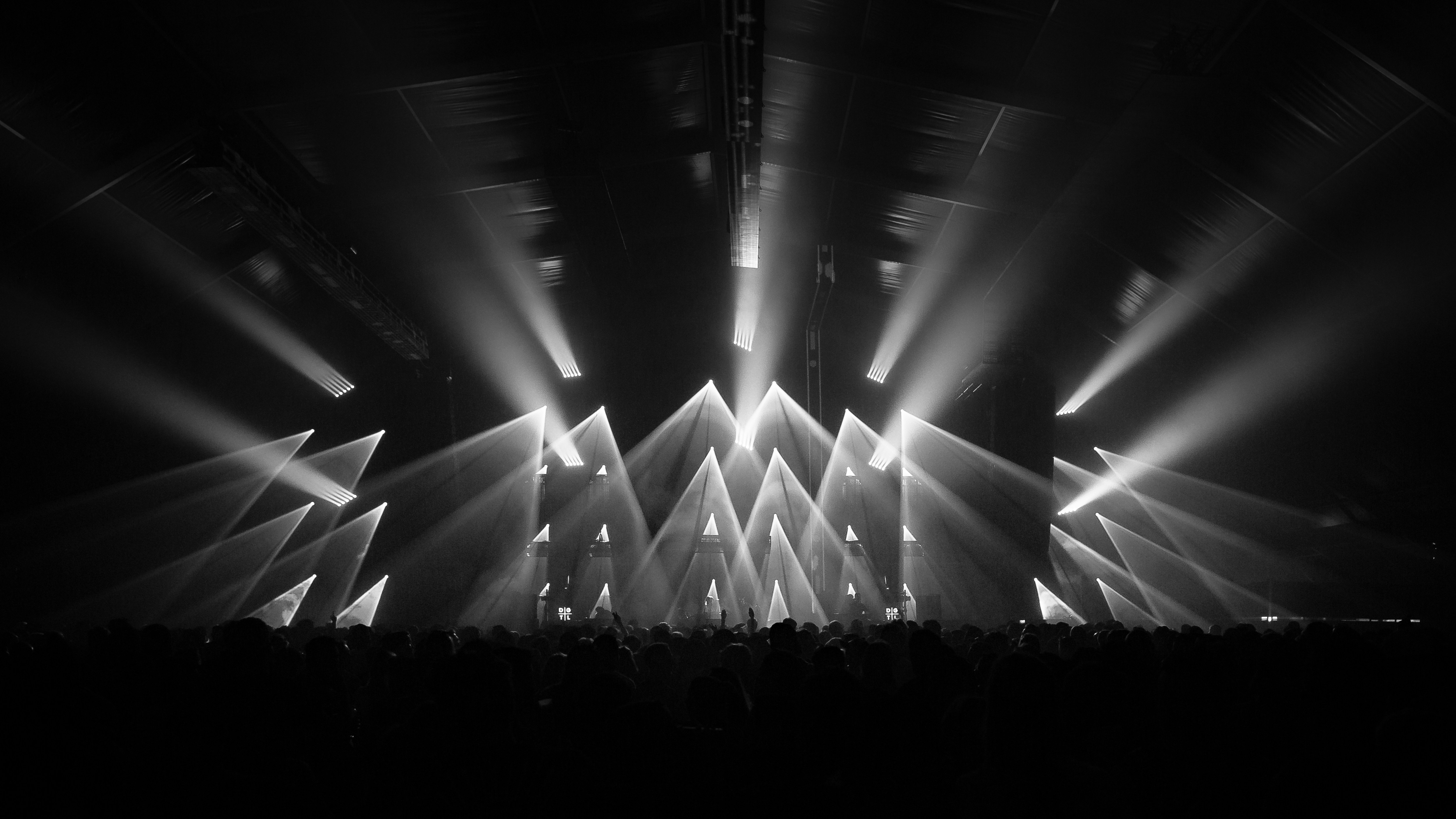 Scenljus på konsert